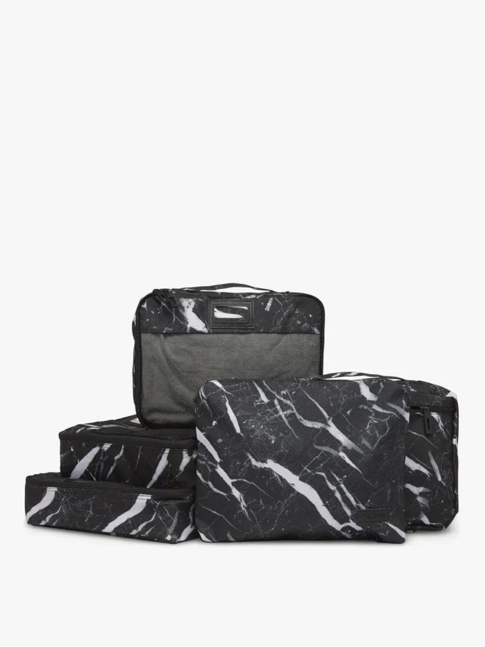 CALPAK Packing Cube 5-Piece Set in Midnight Marble